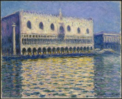 Pałac Dożów (Le Palais ducal) autorstwa Claude Monet