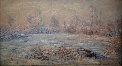 Efekt mrozu, słońca autorstwa Claude Monet