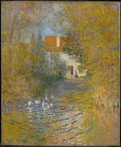 Gęsi autorstwa Claude Monet