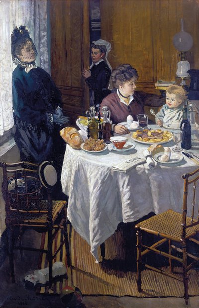 Obiad autorstwa Claude Monet