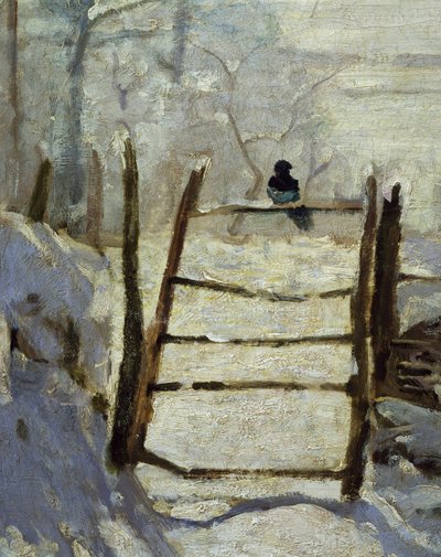 Sroka (szczegół) autorstwa Claude Monet