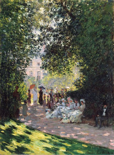 Park Monceau autorstwa Claude Monet