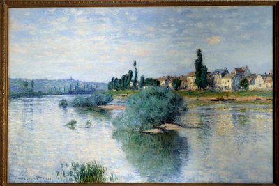 Sekwana w Lavacourt autorstwa Claude Monet