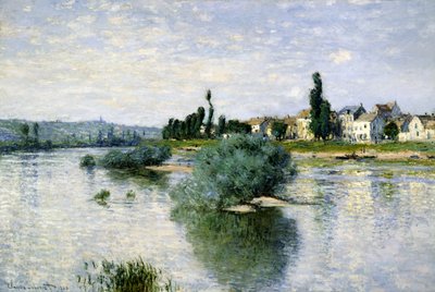 Sekwana w Lavacourt autorstwa Claude Monet