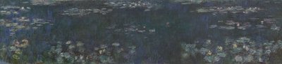 Lilie wodne - zielone refleksje, 1914-1926 autorstwa Claude Monet