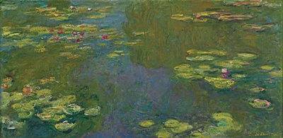 Staw lilii wodnych; Staw lilii wodnych, 1919 autorstwa Claude Monet