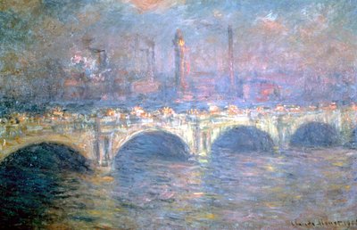 Most Waterloo, Londyn, 1903 autorstwa Claude Monet