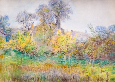 Sad, ok. 1874 (olej na płótnie) autorstwa Claude Monet