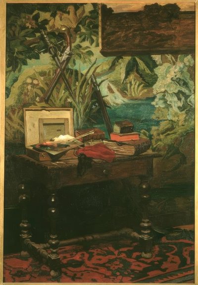 Kącik warsztatowy autorstwa Claude Monet
