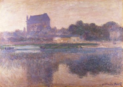 Kościół Vernon we mgle, 1893 autorstwa Claude Monet