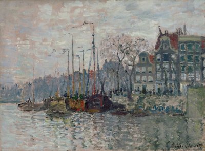 Widok na Amsterdam autorstwa Claude Monet