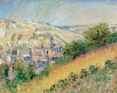 Vue de Vetheuil (Widok Vetheuil sur Seine) autorstwa Claude Monet