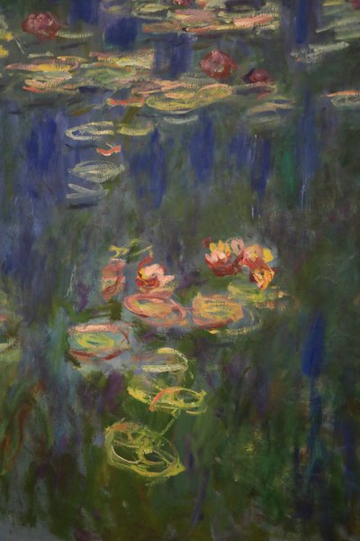 Lilie wodne (olej na płótnie) autorstwa Claude Monet