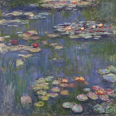 Nenufary autorstwa Claude Monet