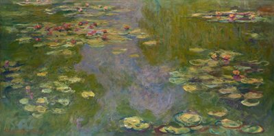 Lilie wodne, 1919 autorstwa Claude Monet