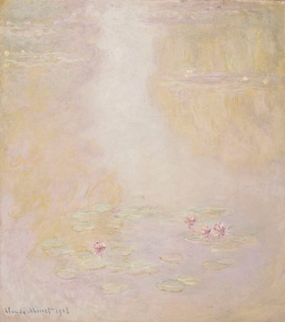 Lilie wodne, Giverny, 1908 autorstwa Claude Monet