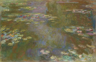 Staw lilii wodnych autorstwa Claude Monet