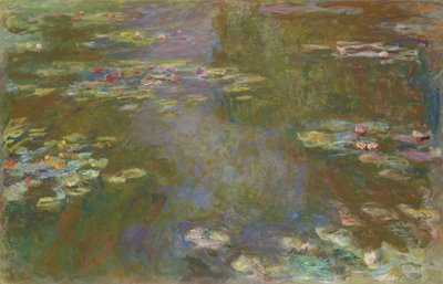 Staw lilii wodnych, 191719. autorstwa Claude Monet
