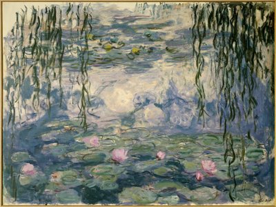 Lilie wodne autorstwa Claude Monet