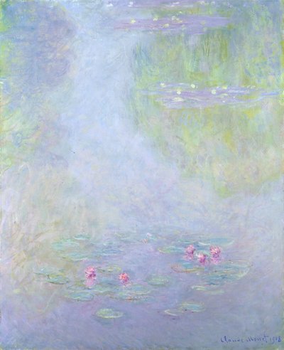 Lilie wodne autorstwa Claude Monet
