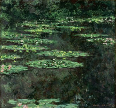Lilie wodne autorstwa Claude Monet