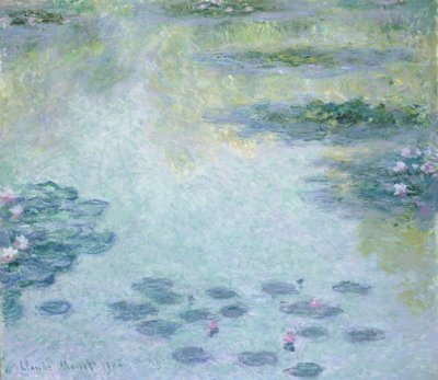 „Lilie wodne”, 1906 autorstwa Claude Monet