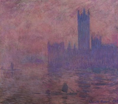 Wieża Westminsterska autorstwa Claude Monet
