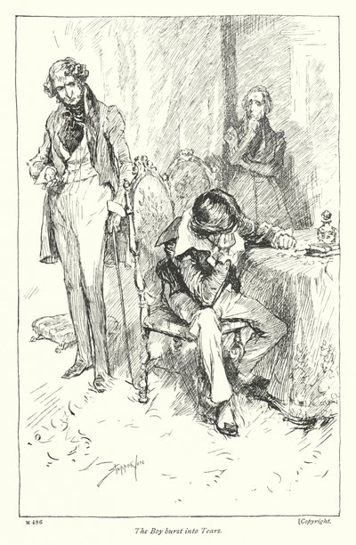 Ilustracja do Coningsby Disraeliego (lito) autorstwa Claude Shepperson
