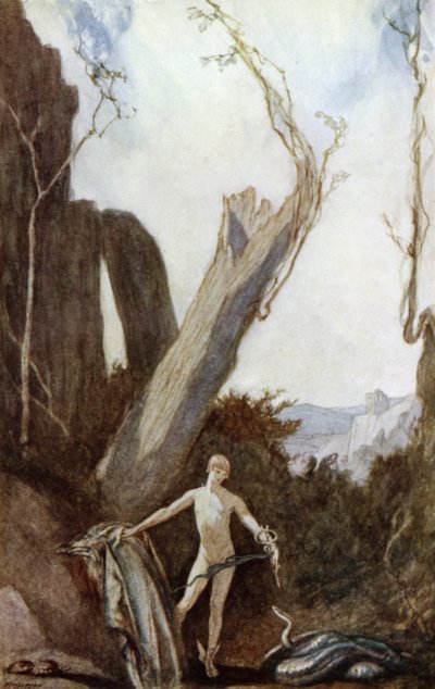 Xoin Keats, Lamia autorstwa Claude Shepperson