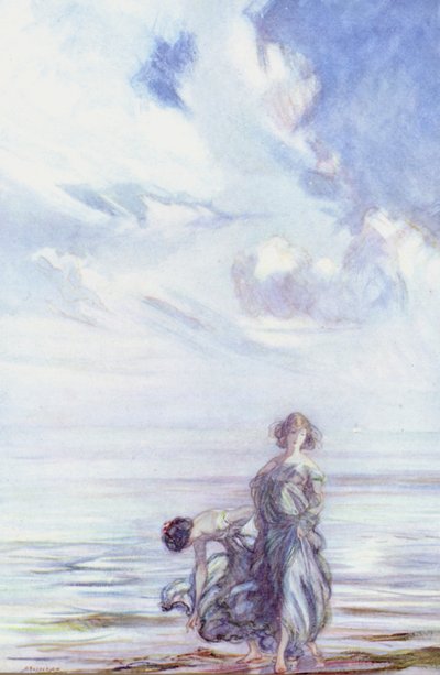 John Keats, Sonnet do G A W (kolor lito) autorstwa Claude Shepperson