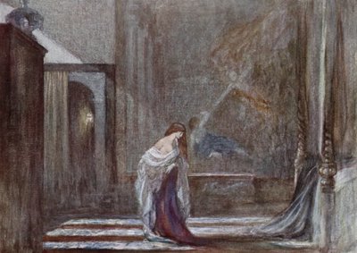 John Keats, Wigilia św. Agnieszki autorstwa Claude Shepperson