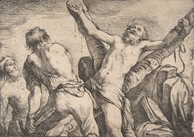 Męczeństwo św. Andrzeja, 1623. autorstwa Claude Vignon