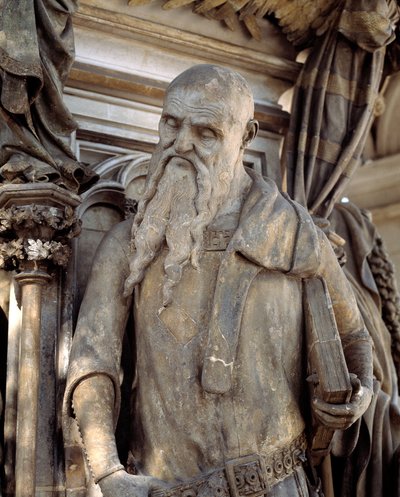 Izajasza. Podstawa Studni Mojżesza (rzeźba) autorstwa Claus Sluter