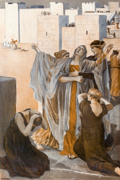 Ilustracja do Iliady autorstwa Homera autorstwa Clement Goutier