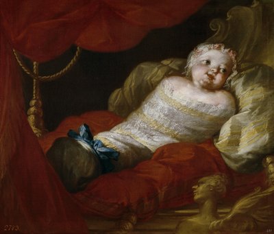Infantka Isabella of Bourbon, księżniczka Neapolu autorstwa Clemente Ruta