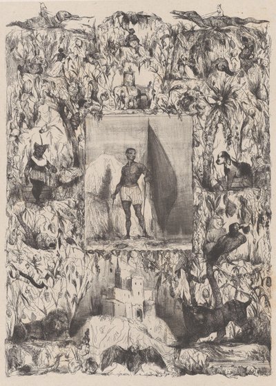 Bug-Jargal, CA. 1832. autorstwa Célestin Nanteuil