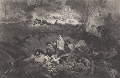 Sny o polowaniu, 1858. autorstwa Célestin Nanteuil