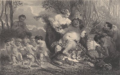 Odurzenie, 1858. autorstwa Célestin Nanteuil