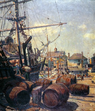 Wyposażenie wielorybnika (olej na płótnie) autorstwa Clifford Warren Ashley