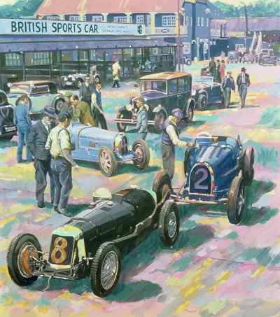 Rozkwit Brooklands autorstwa Clive Metcalfe