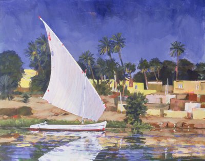 Egipt niebieski autorstwa Clive Metcalfe