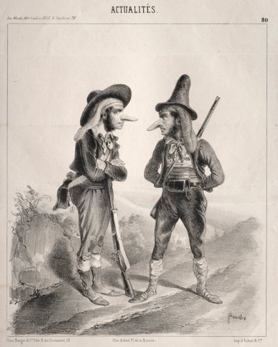 Aktualności: Powstań! ...Hej! to będzie miłe!..., 1841. autorstwa Clémente Pruche