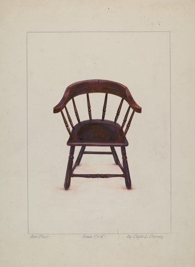 Fotel autorstwa Clyde L. Cheney