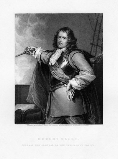 Robert Blake, admirał angielski, 1836 autorstwa Cochran