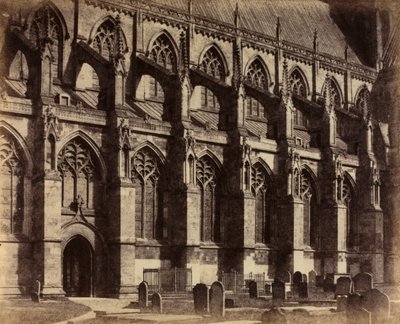South Side Beverley Minster, 1860. autorstwa Col. Alfred Capel Cure