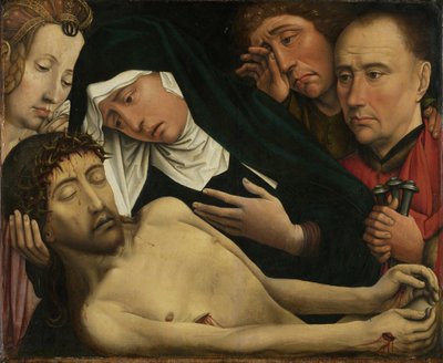 Opłakiwanie Chrystusa, c. 1510 autorstwa Colijn de Coter