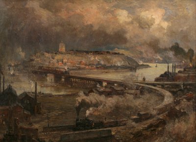Pittsburgh, Pensylwania, 1906 autorstwa Colin Campbell Cooper