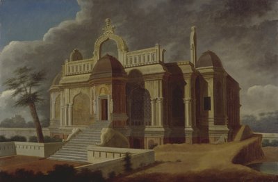 Mauzoleum z kamiennymi słoniami, 1788 autorstwa Colonel Francis Swain Ward