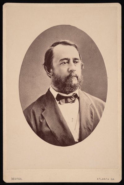 Portret Lucjusza Jeremiaha Gartrella 1821-1891, przed 1881 r. autorstwa Columbus Washington Motes