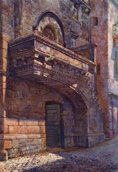 Balkon Bella Galiana, Viterbo autorstwa Commendator Formilli
